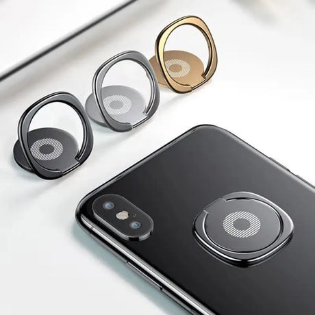 the ring phone stand is designed to hold your phone