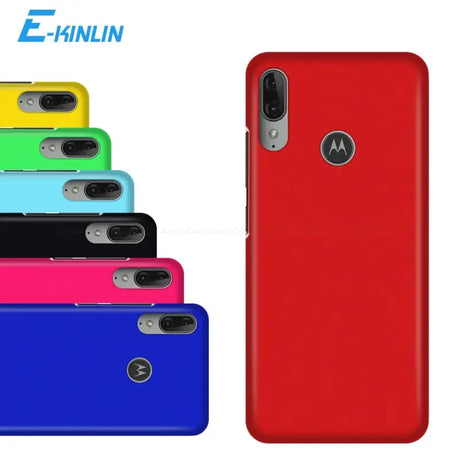 a group of four motorola moto g7 cases in different colors