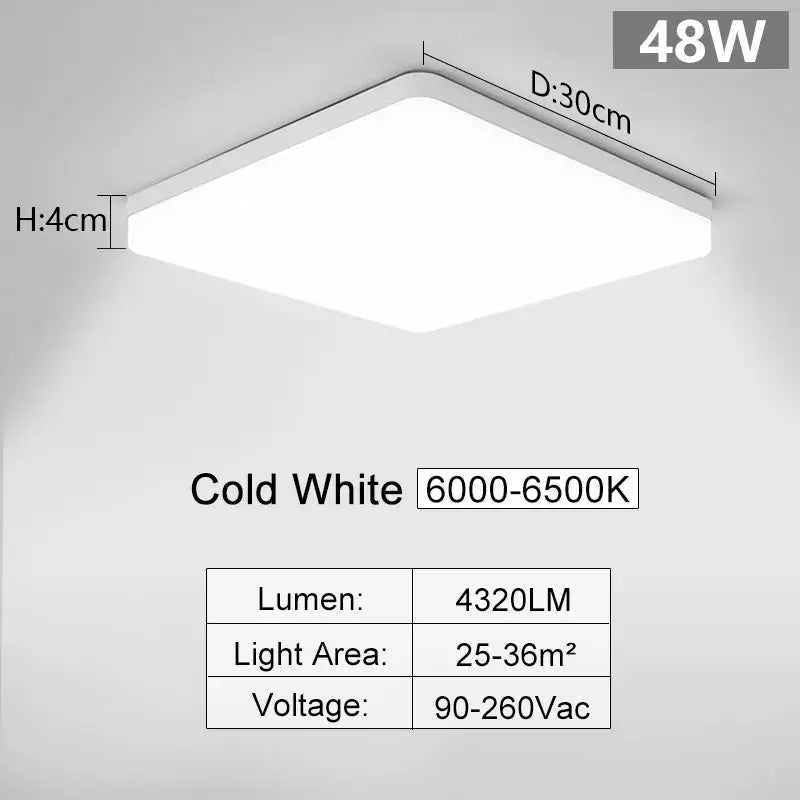 Led panel light, square, 24w, 40000k, dim dim dim dim dim dim dim dim