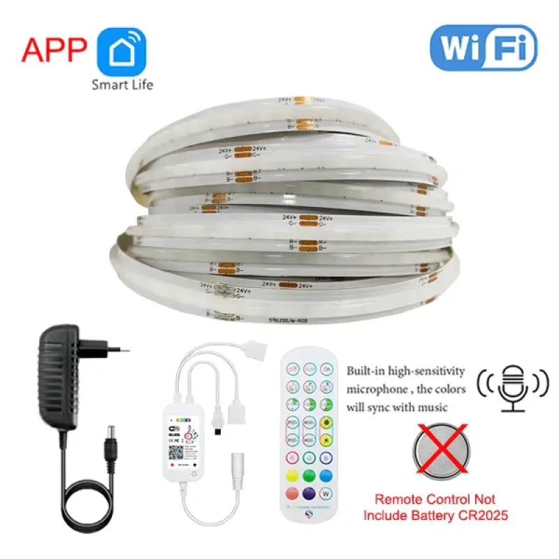 Led strip light with remote control
