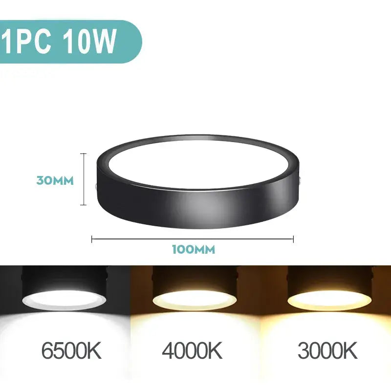 Led wall light with remote control