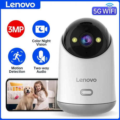 lenovo 108p wifi ip camera with motion detection