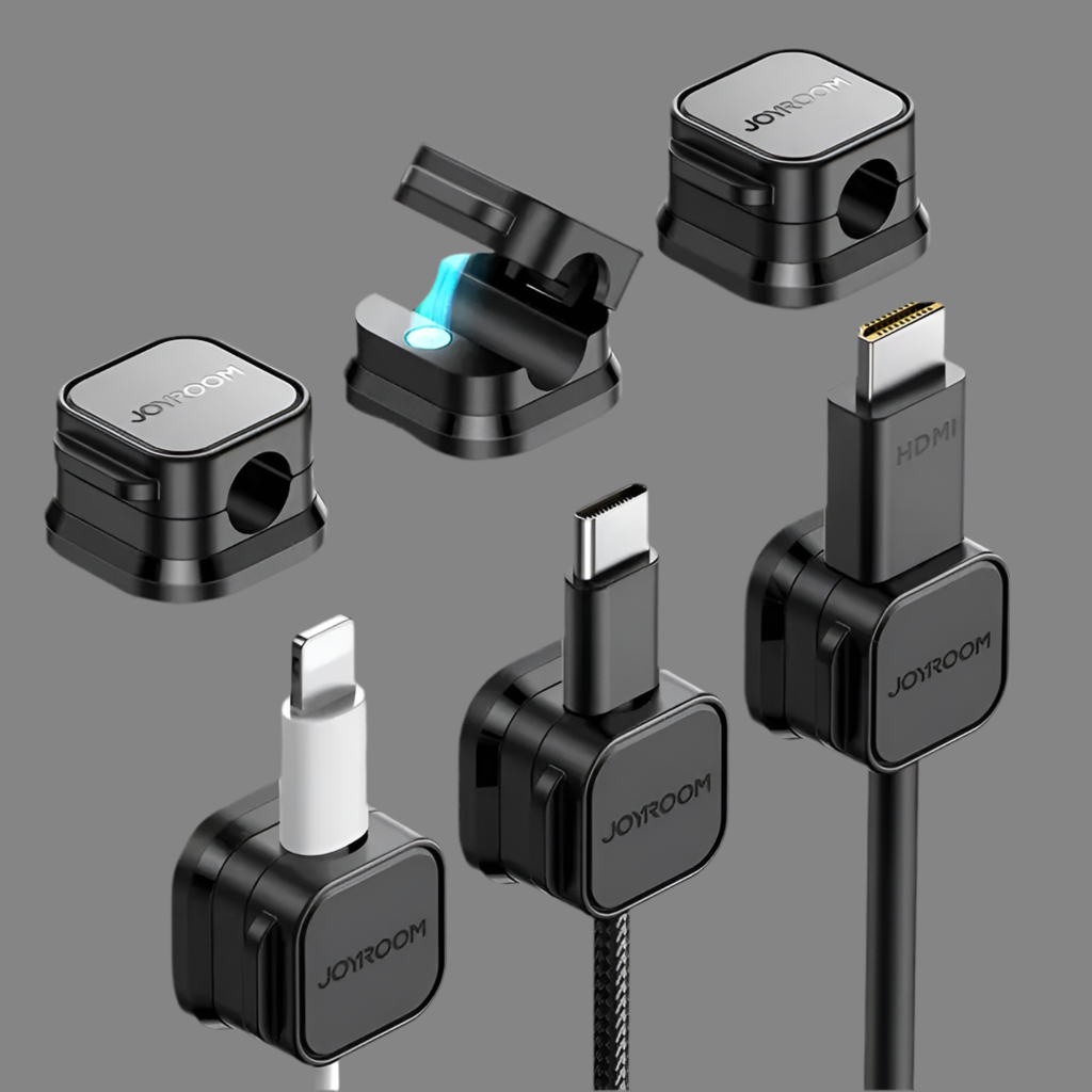 Magnetic charging adapters and cables for mobile devices.