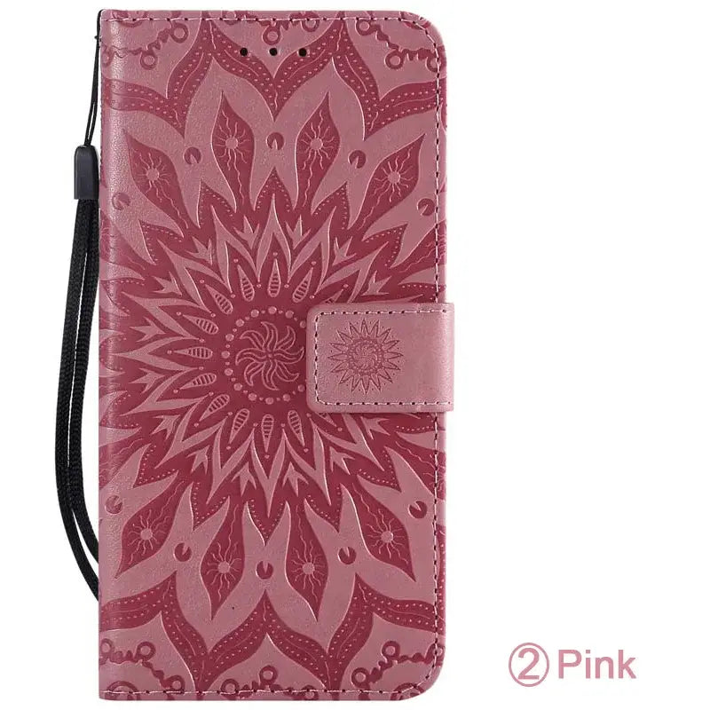 Mandal pattern wallet case for samsung s9