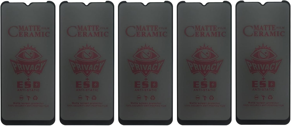 Matte ceramic privacy screen protectors.