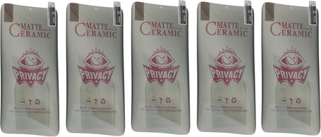 Matte ceramic privacy screen protectors.
