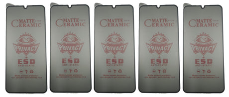 Matte ceramic privacy screen protectors.