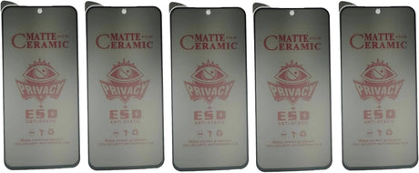 Matte ceramic privacy screen protectors.