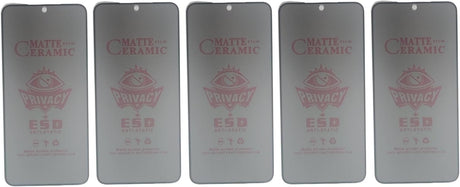 Matte ceramic privacy screen protectors.