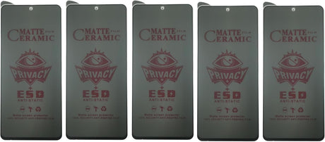 Matte ceramic privacy screen protectors.