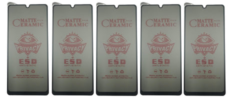 Matte ceramic privacy screen protectors.