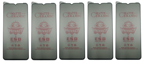 Matte ceramic privacy screen protectors.