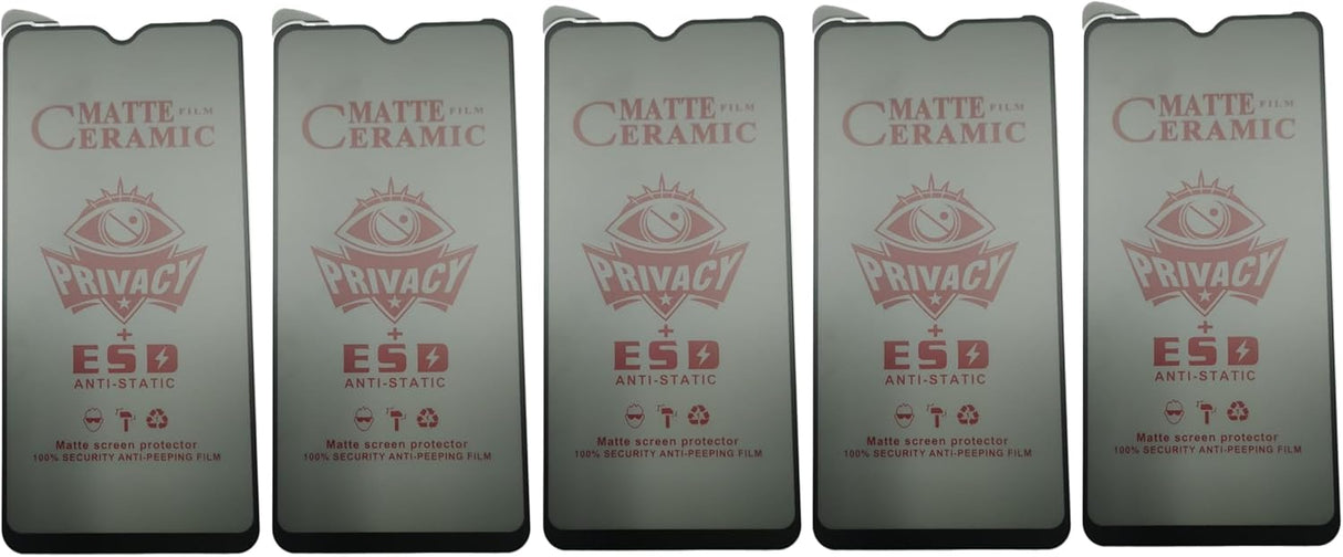 Matte ceramic privacy screen protectors.