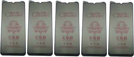 Matte ceramic privacy screen protectors.