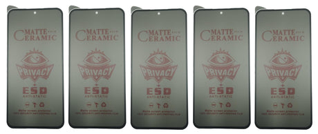 Matte ceramic privacy screen protectors.