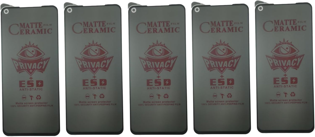 Matte ceramic privacy screen protectors.