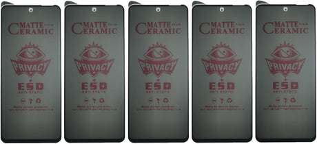 Matte ceramic privacy screen protectors.