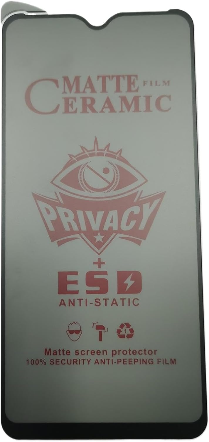 Matte ceramic privacy screen protector.