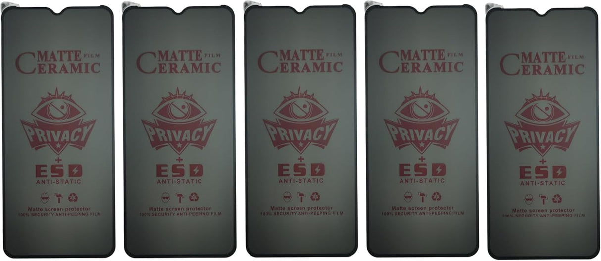 Matte ceramic privacy screen protectors.