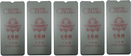 Matte ceramic privacy screen protectors.