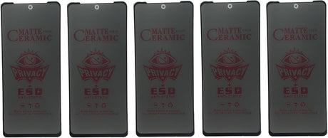 Matte ceramic privacy screen protectors.