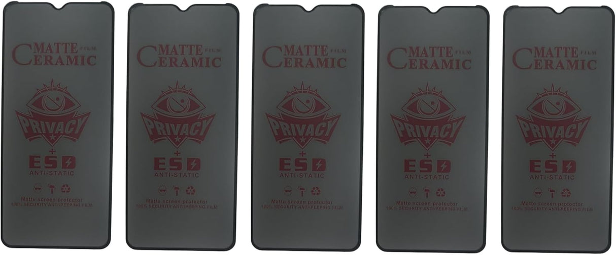 Matte ceramic privacy screen protectors.