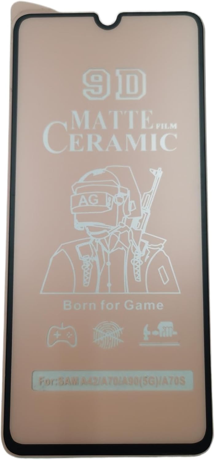 Matte ceramic screen protector.