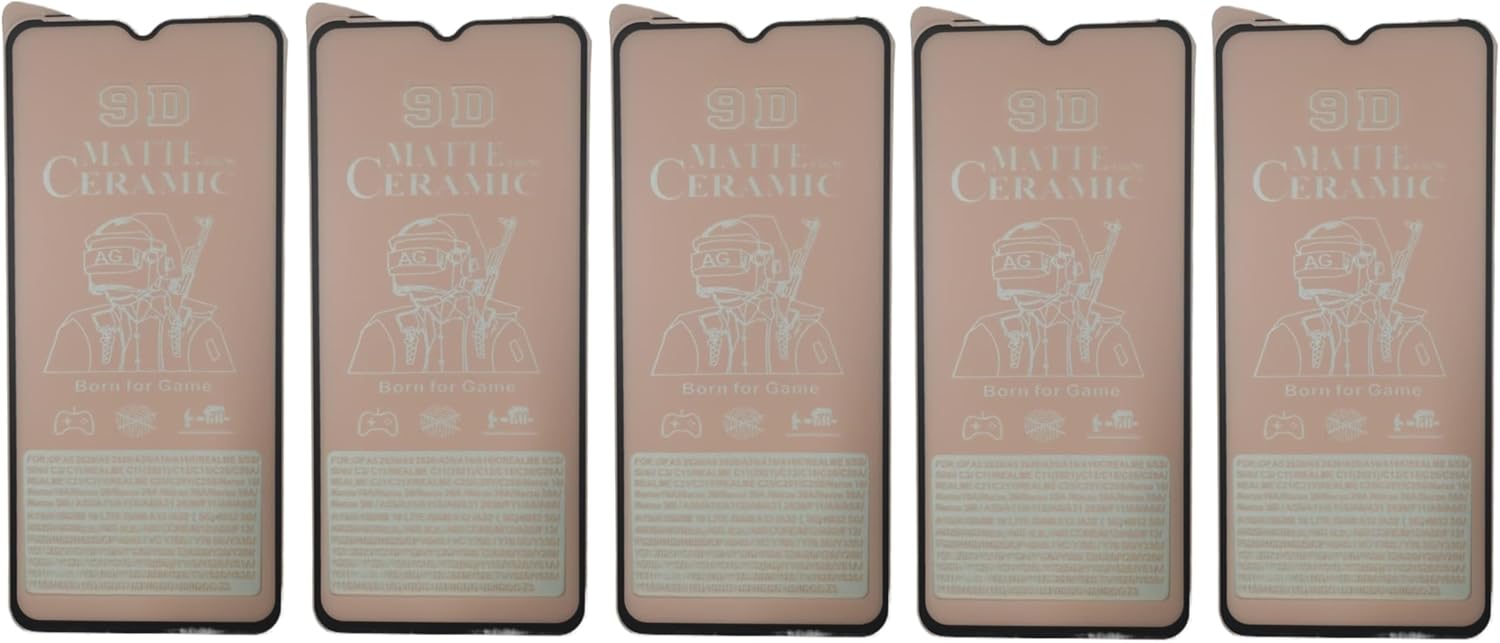 Matte ceramic screen protectors.