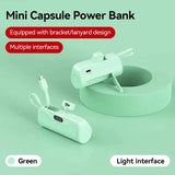 mini capsule power bank