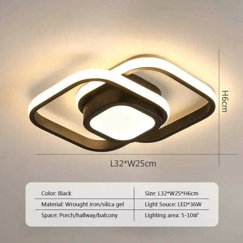 Modern led ceiling light