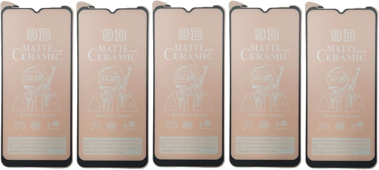 Multiple matte ceramic screen protectors.