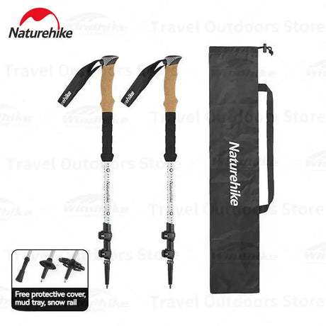 naturehike trek poles with carrying bag
