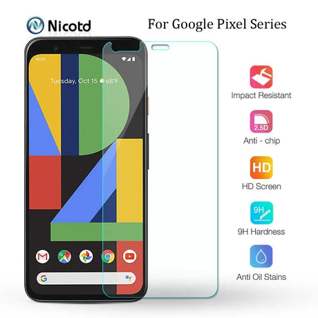 nito tempered screen protector for google pixel