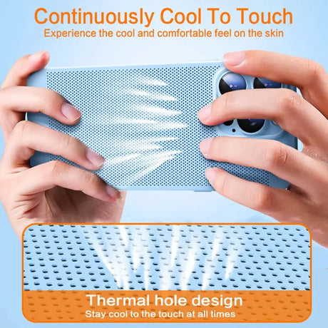a person holding a bluetooth device