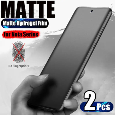2 pack matte hydrogel film for nokia series