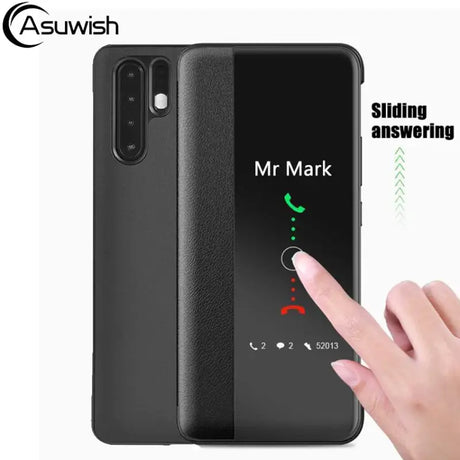 a person touching their finger on the back of a phone
