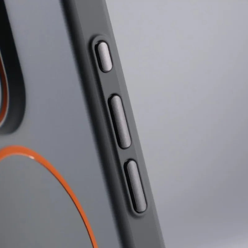 Phone case with buttons.