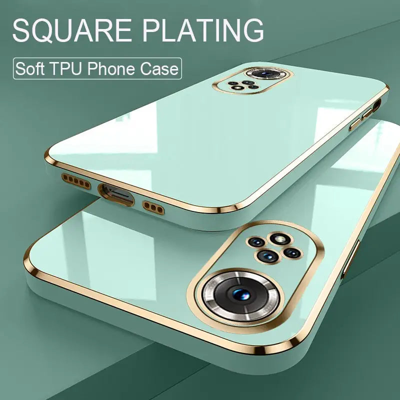 a phone case with a camera on it