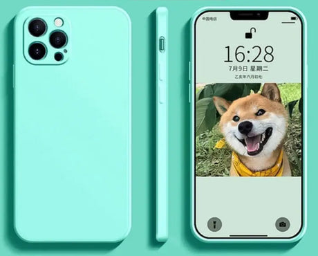 a phone with a dog on it