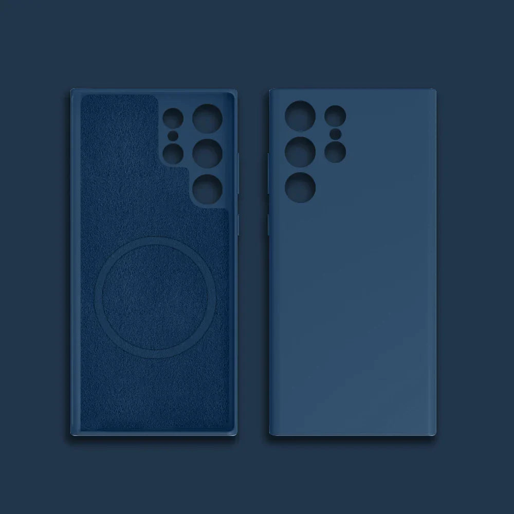 the back and front of the phone case