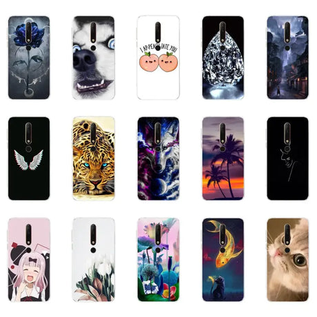 a set of twelve different cases with different designs