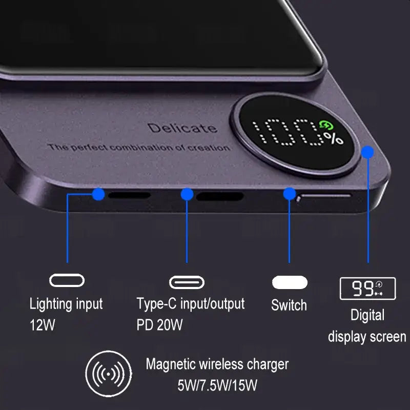 the back of a phone with the features of the device