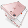 the back of a pink iphone case