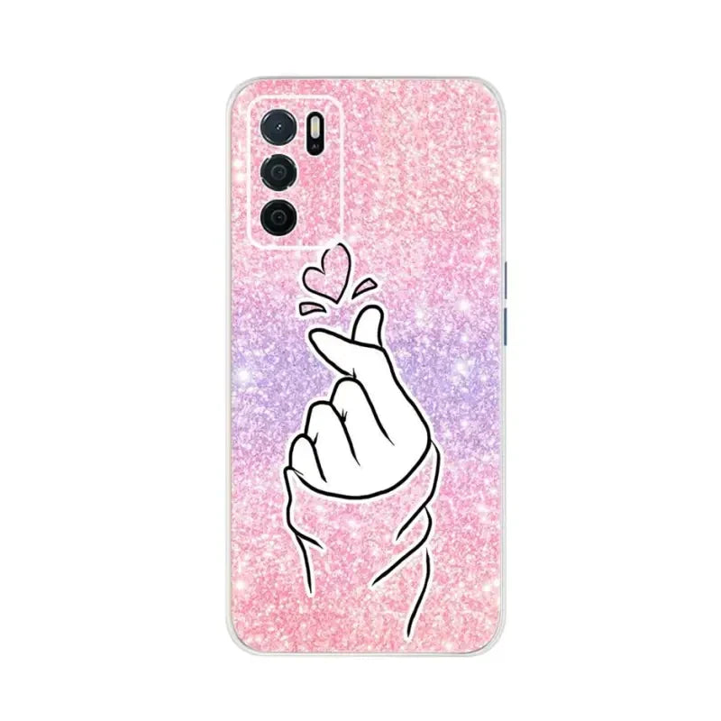 the pink glitter phone case for the l9