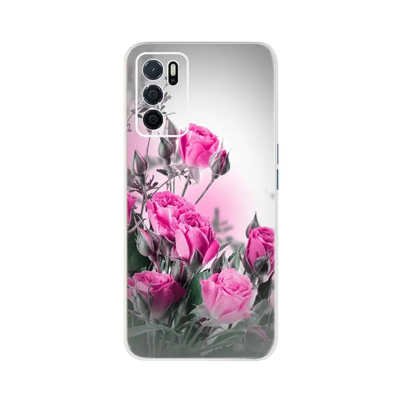 pink roses phone case