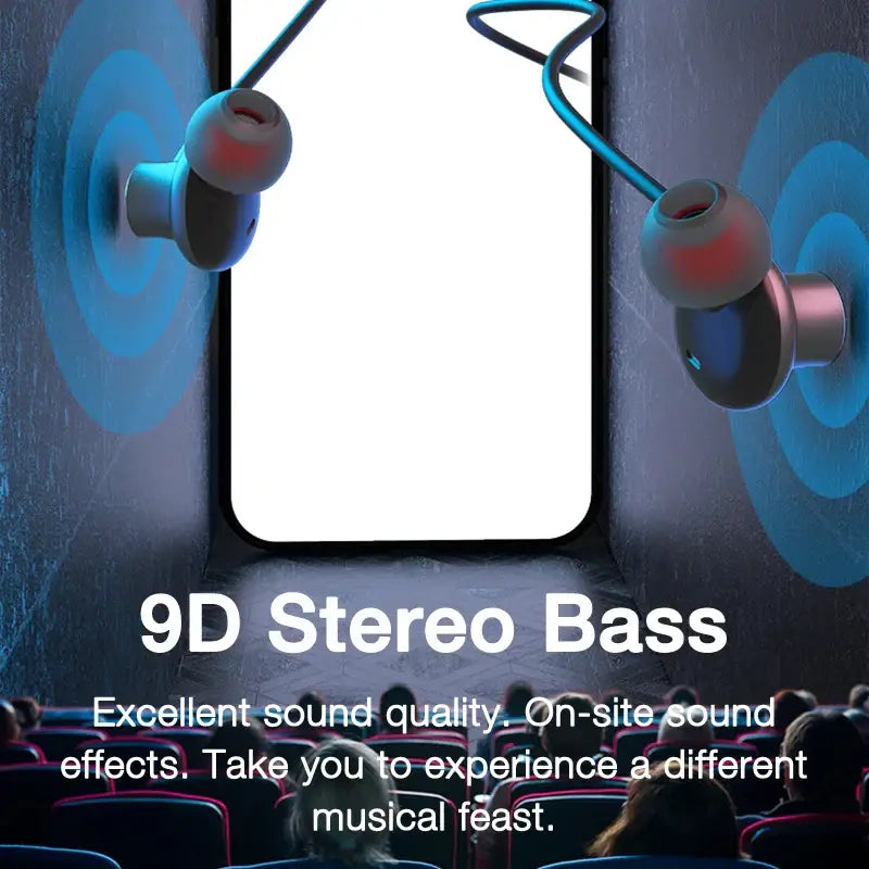 A poster with the words 9 stereos, and a microphone