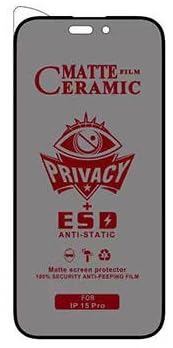 Privacy screen protector for a phone.