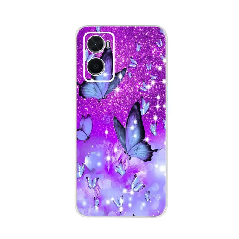 purple butterflies samsung s7 case