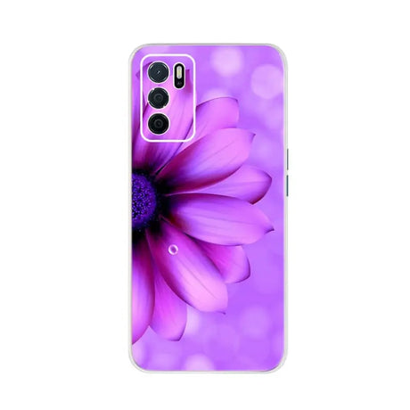 purple flower phone case
