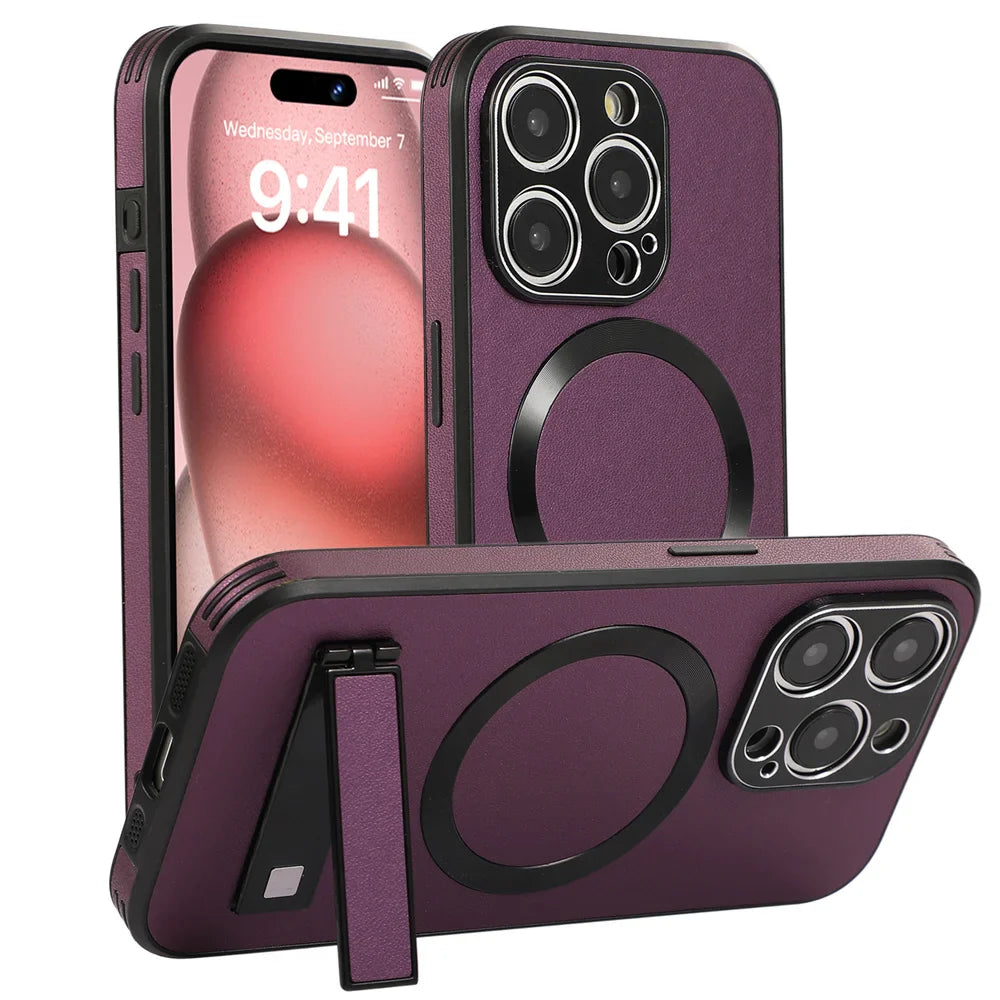 Purple phone cases with MagSafe compatibility.
